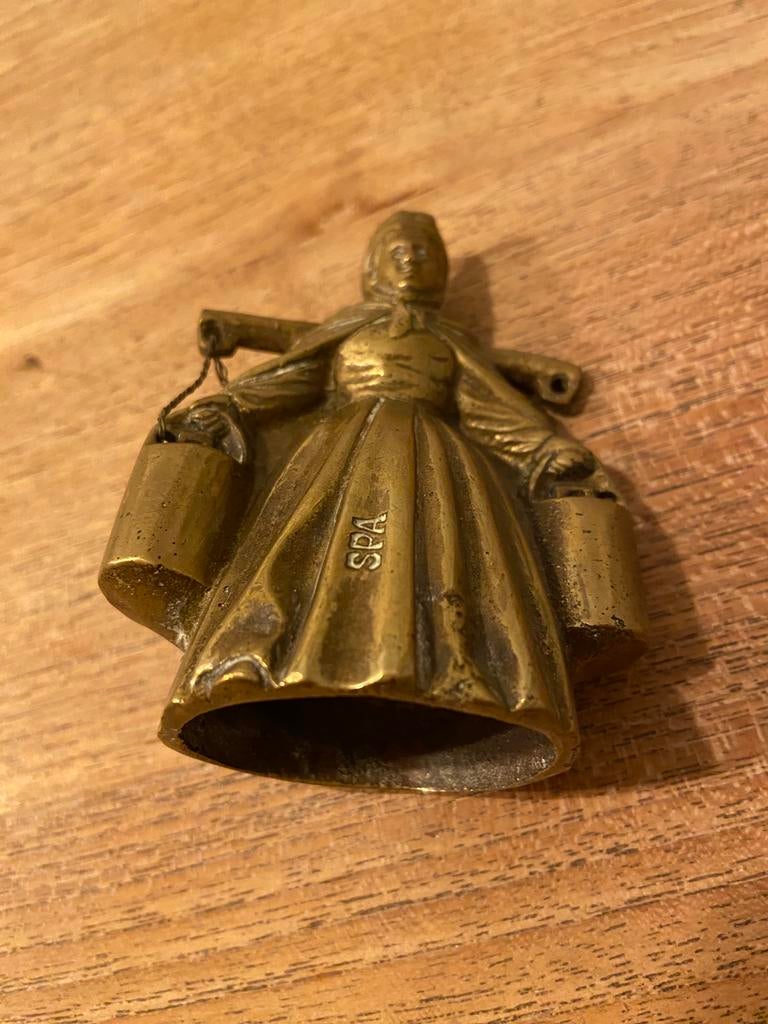 Koper belletje uit Spa, Antiek en Kunst, Verzenden