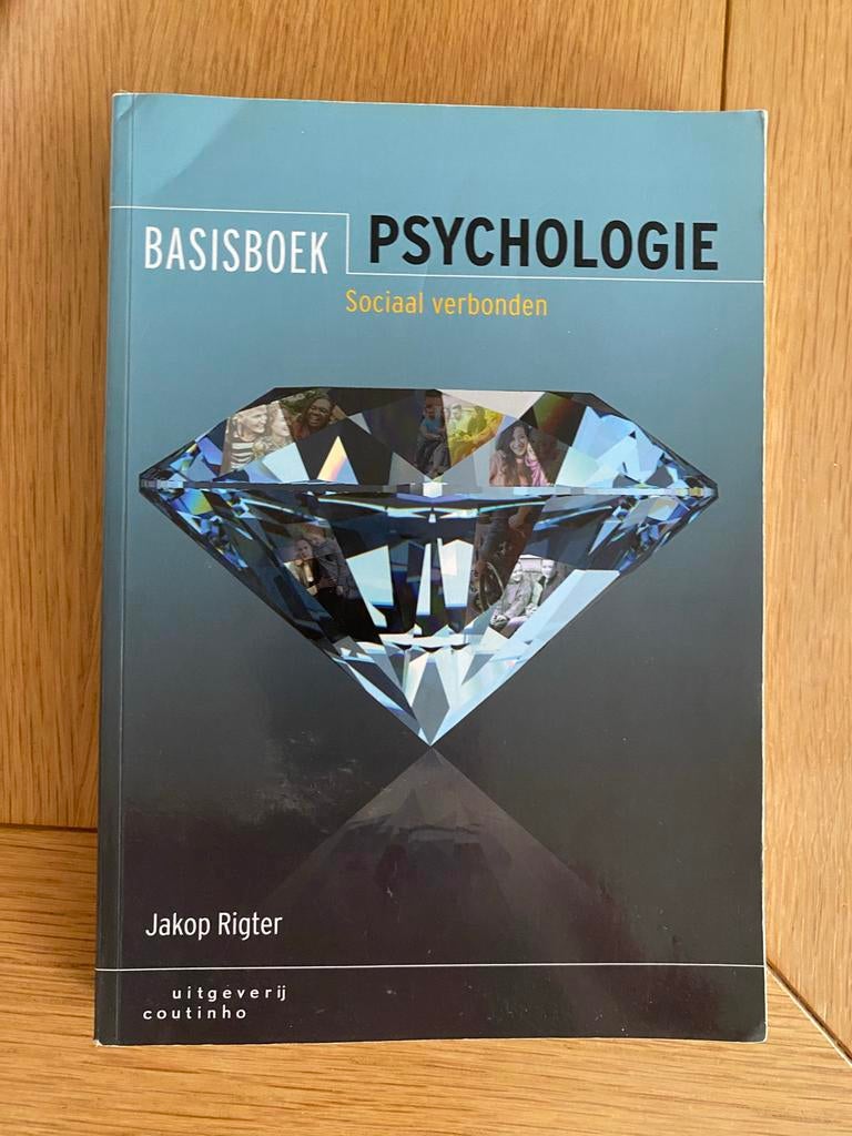 Basisboek Psychologie - Sociaal verbonden, Boeken, Ophalen of Verzenden, Zo goed als nieuw, Sociale psychologie
