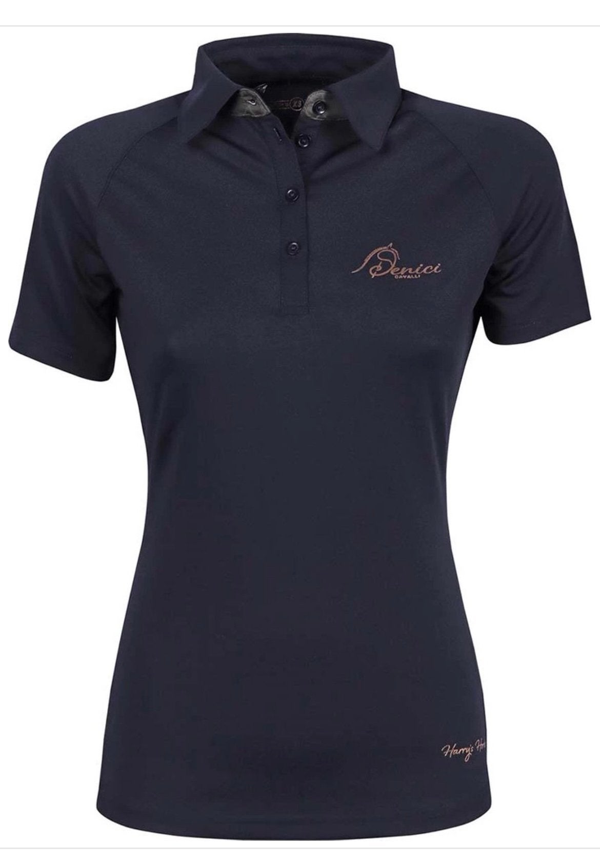 Harry’s horse poloshirt bosque Navy nieuw Maat XS, Dressuur, Nieuw, Ophalen of Verzenden, Dames