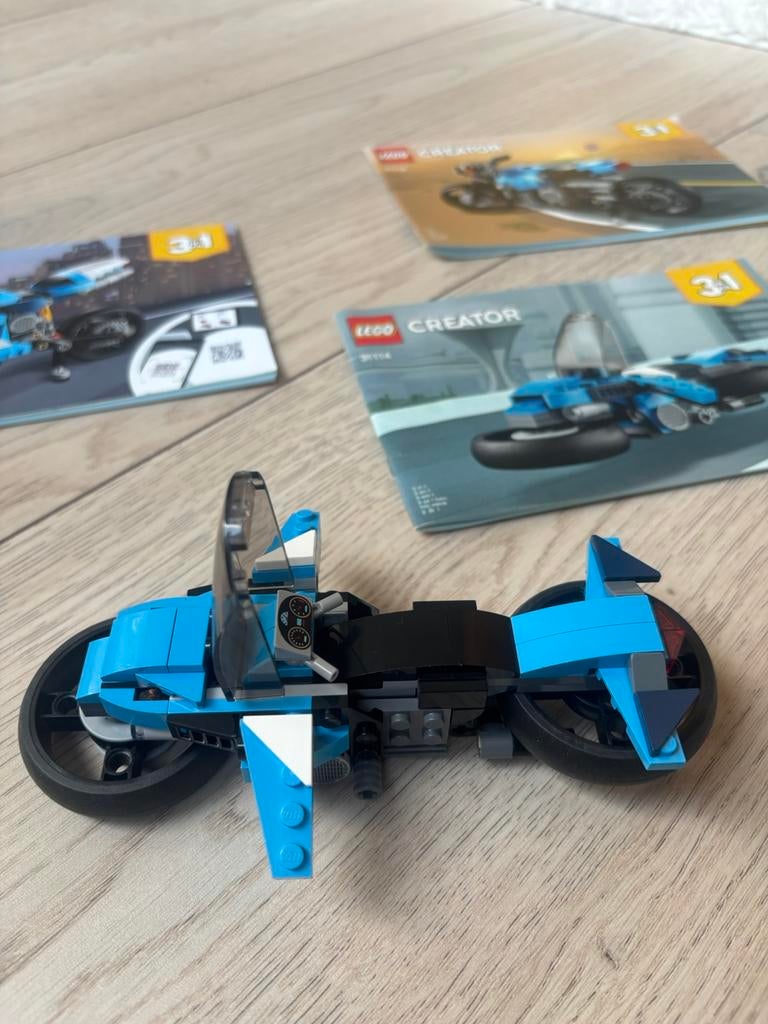 Lego creator set 31114 compleet, Lego, Ophalen of Verzenden, Zo goed als nieuw, Compleet