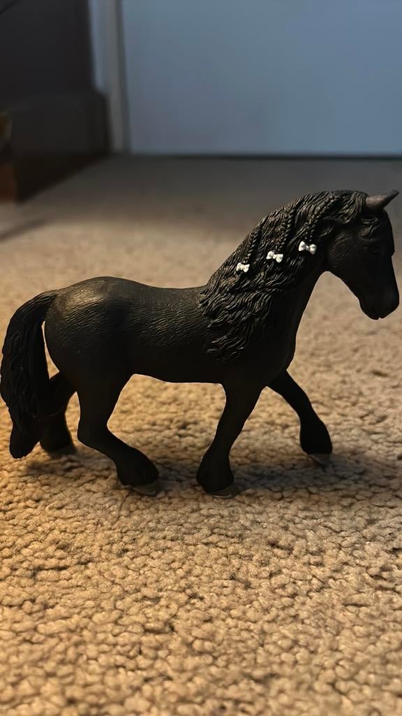 Zwart schleich paard, Ophalen of Verzenden, Zo goed als nieuw