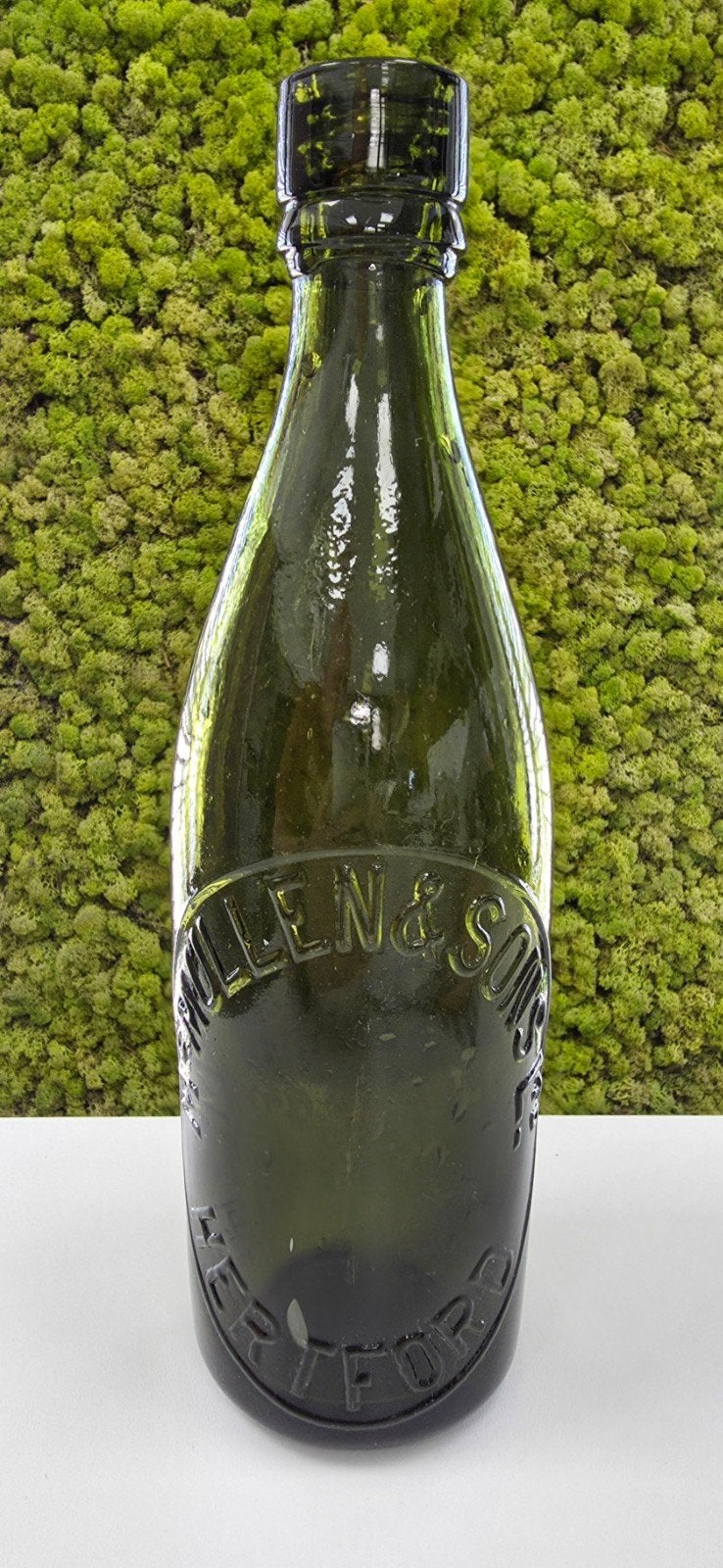 Mc Mullen & Sons Hertford vintage glass Beer bottle, Ophalen of Verzenden