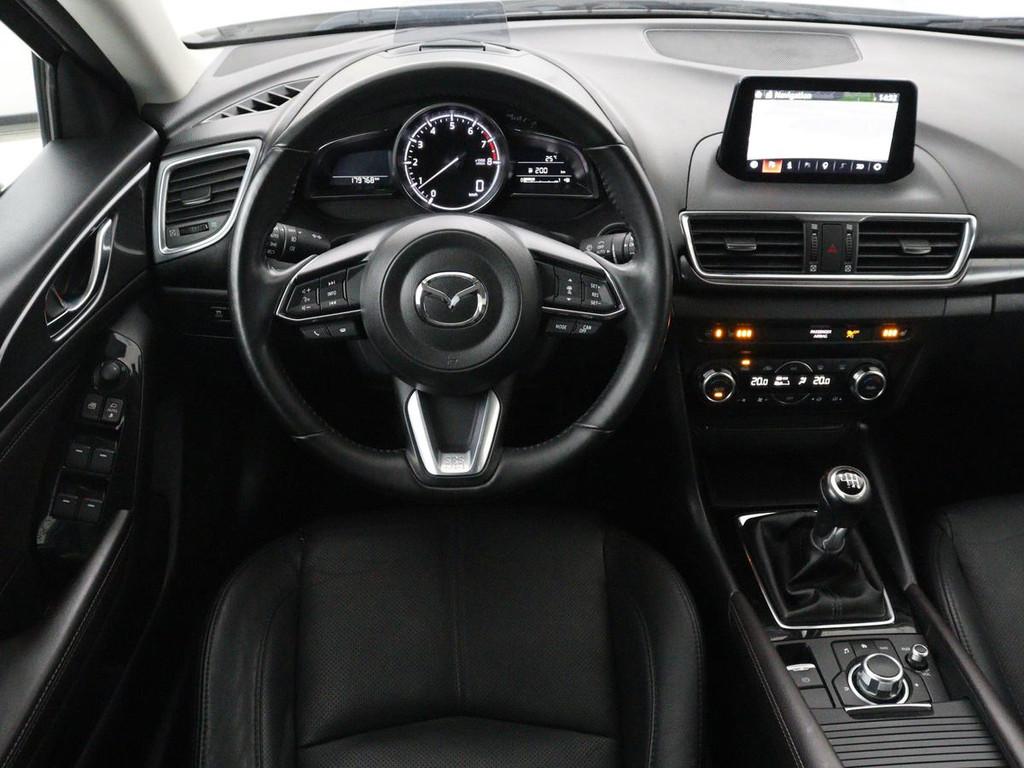 Mazda 3 2.0 SkyActiv-G 120 GT-M | Head-Up | Leder | Stoelver, Voorwielaandrijving, 1998 cc, Gebruikt, 4 cilinders