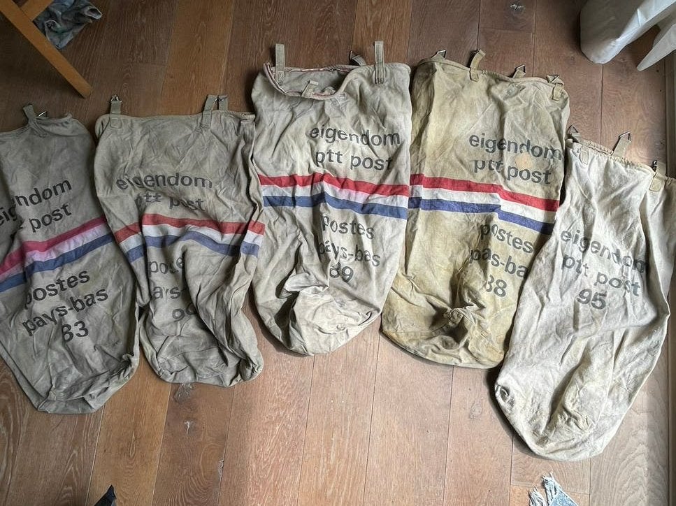 Originele postzakken PTT, Antiek en Kunst, Ophalen