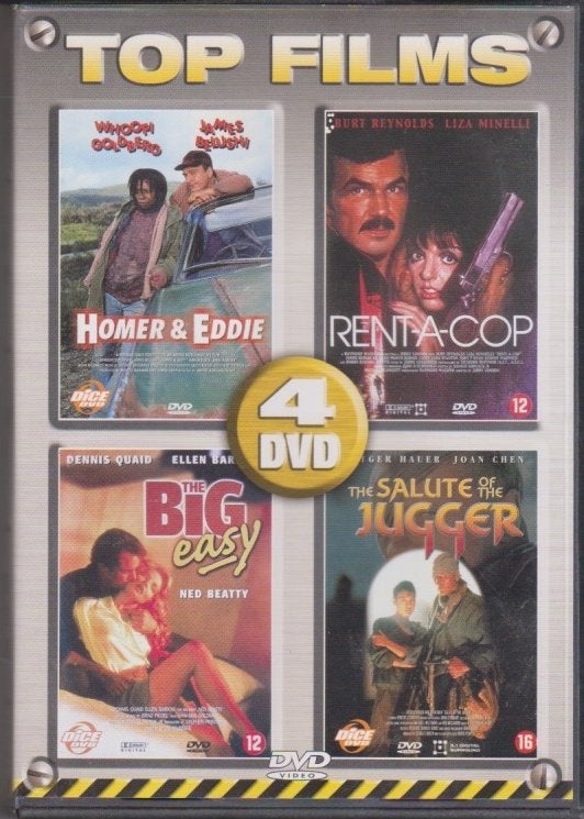 DVD Top films 4 DVD's, Engels, Nederlands, Actie, Ophalen of Verzenden