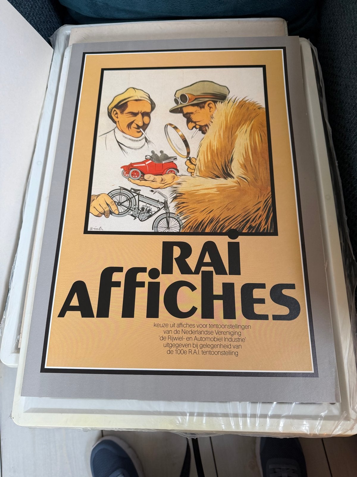 RAI Affiches boek met posters uit 1980, Rechthoekig Staand, Nieuw, Ophalen of Verzenden, A1 t/m A3