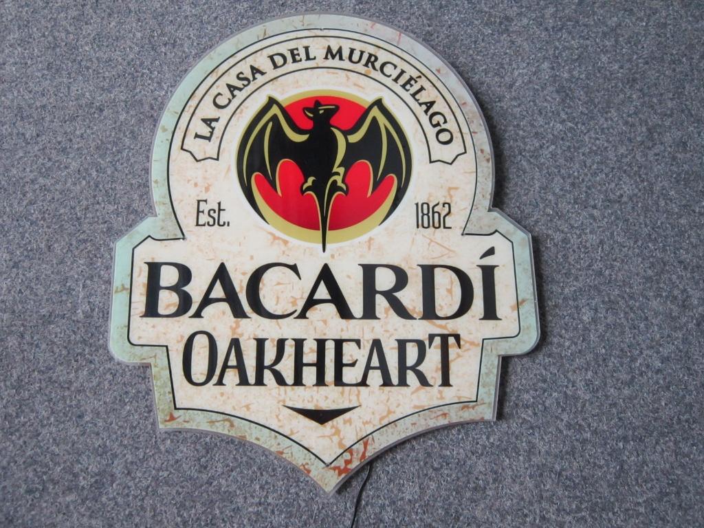 BACARDI LED LAMP LICHTRECLAME, Ophalen, Zo goed als nieuw, Lichtbak of (neon) lamp