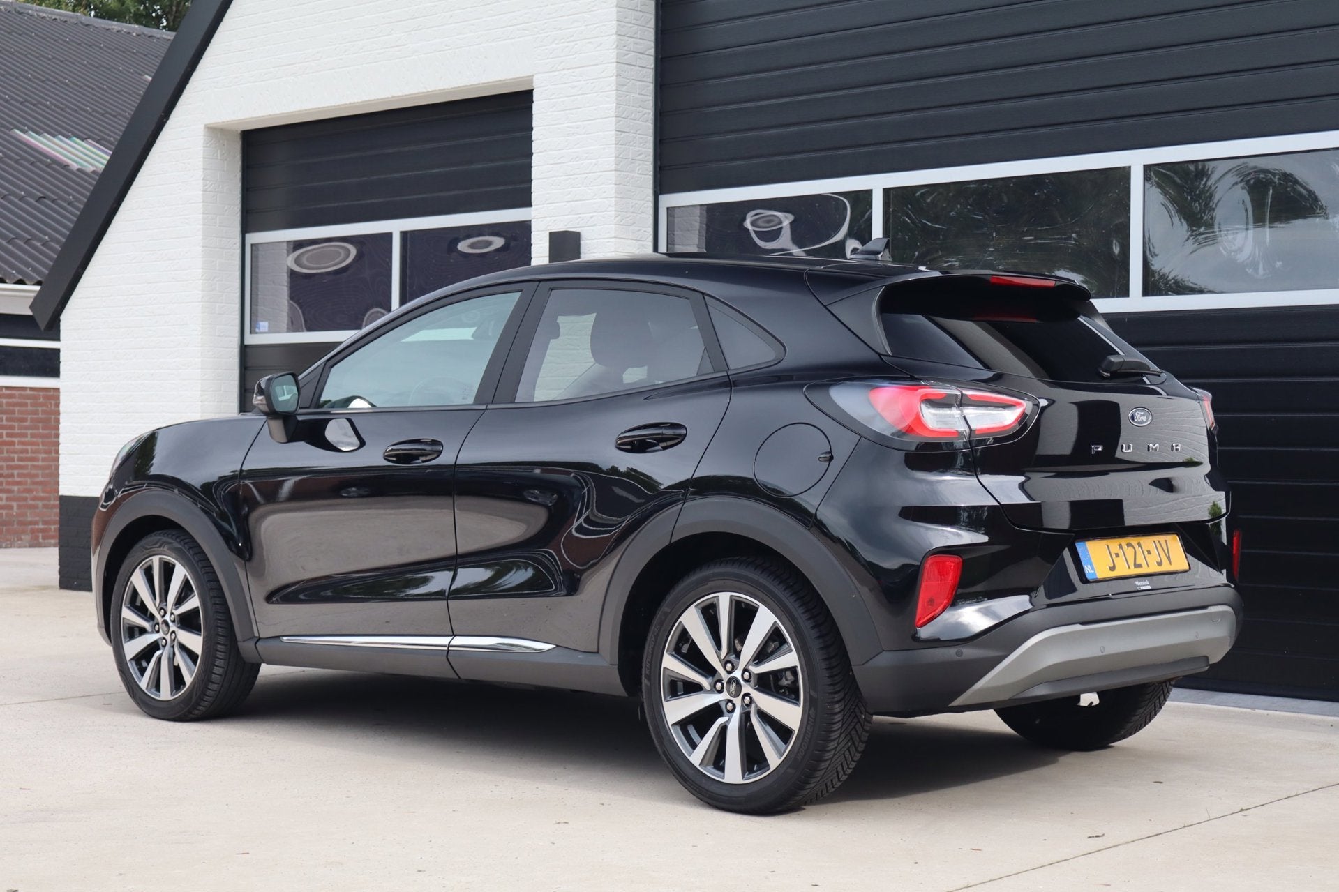 Ford Puma 1.0 EcoBoost Titanium X - Virtual Cockpit - B&O -, Auto's, 1226 kg, Zwart, Origineel Nederlands, Bedrijf