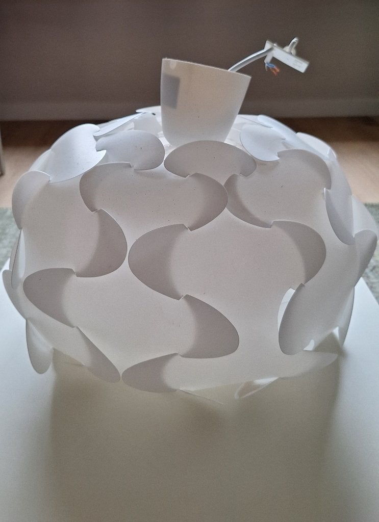 lamp, Huis en Inrichting, Ophalen, 2000 design, Kunststof, E27 (groot)