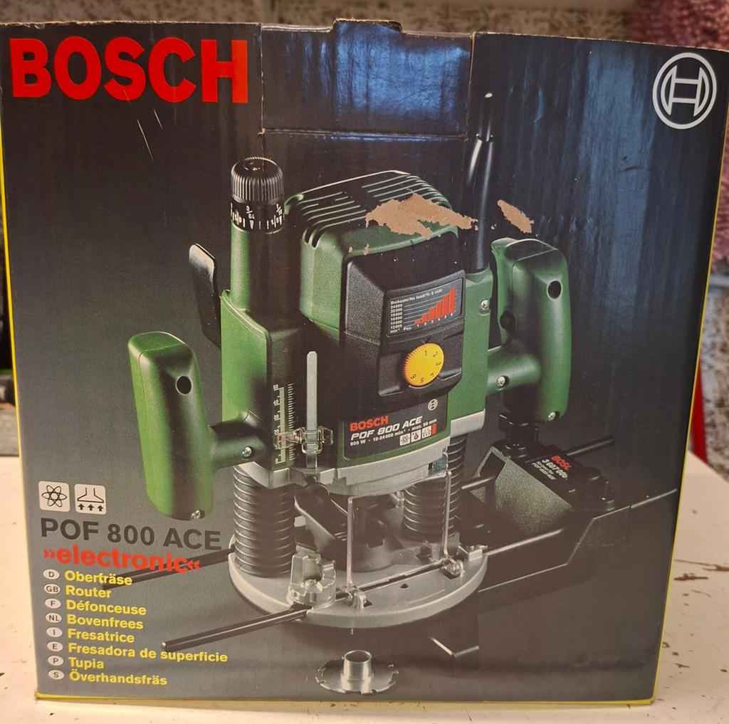 Bosch POF 800 ACE Bovenfrees - Zo goed als nieuw, Ophalen of Verzenden, Zo goed als nieuw, Bovenfrees, Bosch