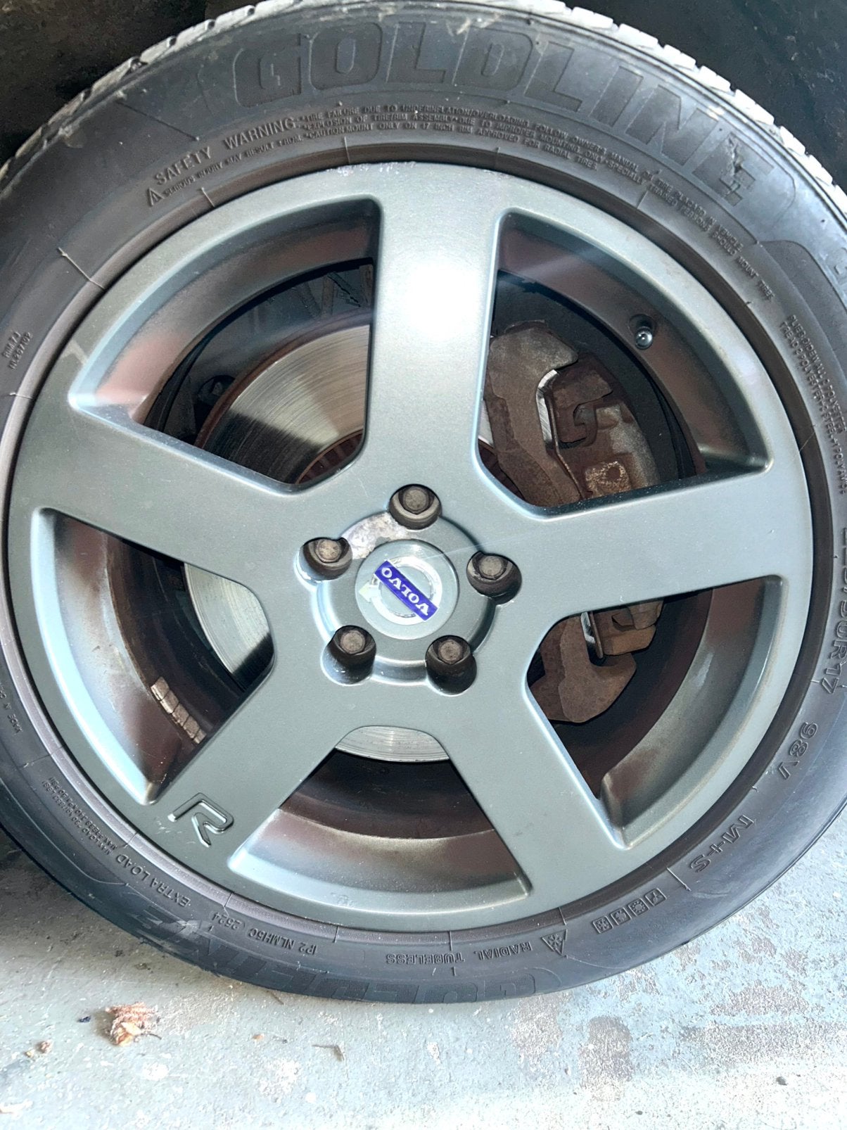17 inch Volvo Pegasus velgen, Ophalen, Gebruikt, Velg(en), 17 inch