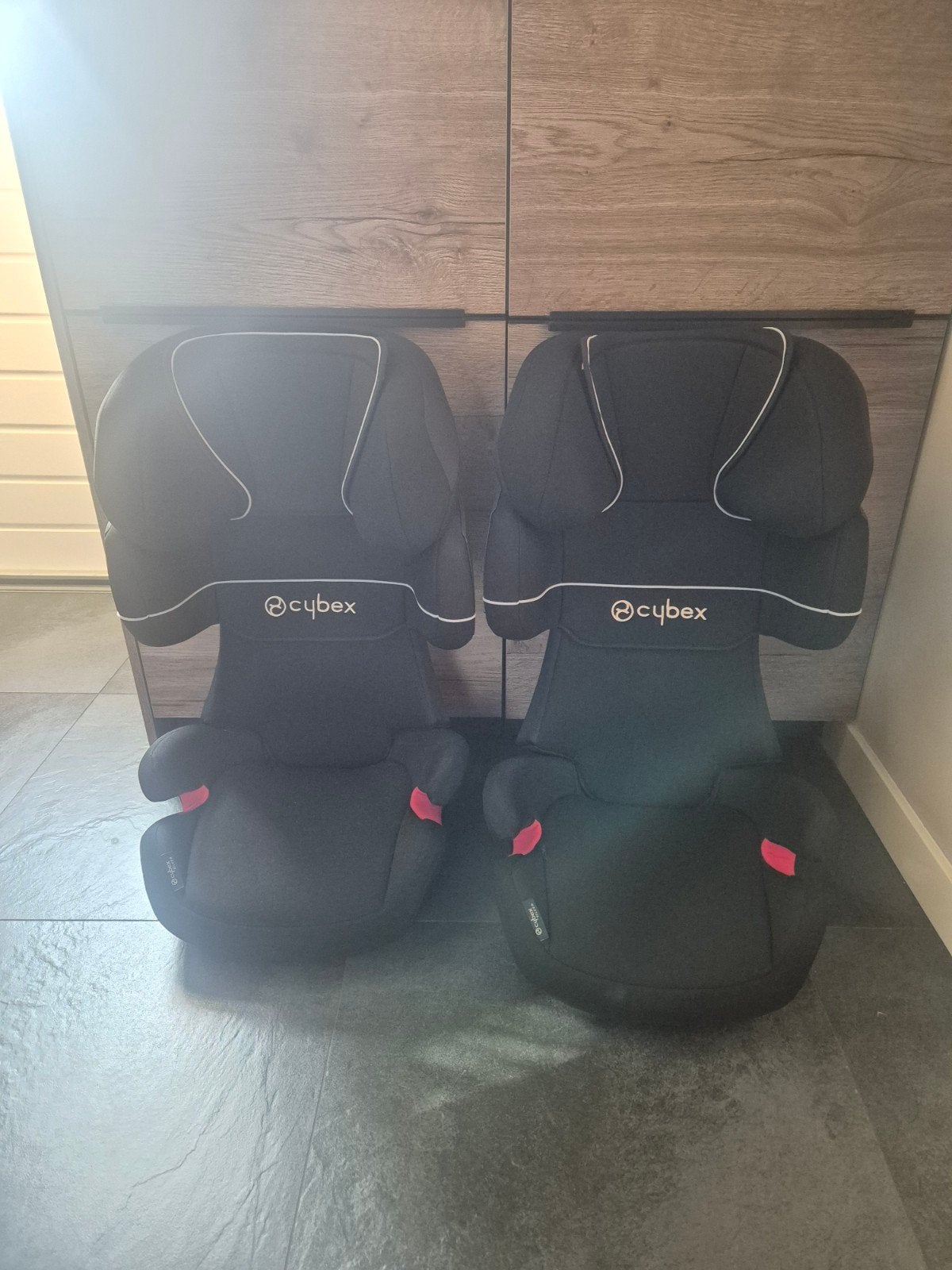 Cybex x-fit lidl/pure autostoel (15-36 kg) zwart, Ophalen, 15 t/m 36 kg, Zijbescherming, Zo goed als nieuw