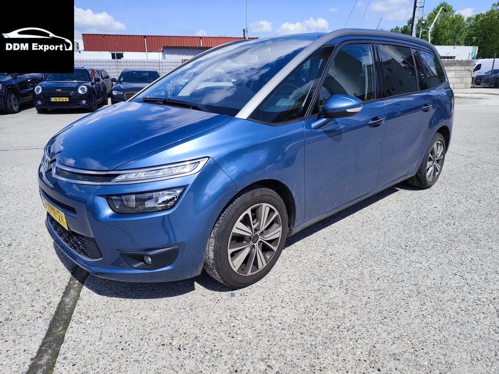 Citroën Grand C4 Picasso 1.6 THP Intensive (bj 2015), Auto's, Voorwielaandrijving, Euro 5, Stof, Gebruikt