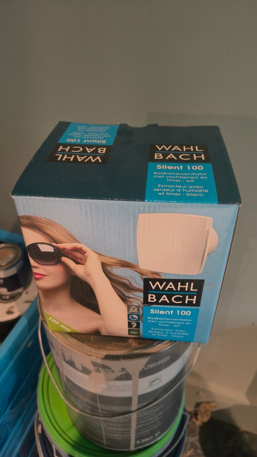 Wahl Bach Silent 100 Badkamerventilator met vochtsensor, Ophalen of Verzenden