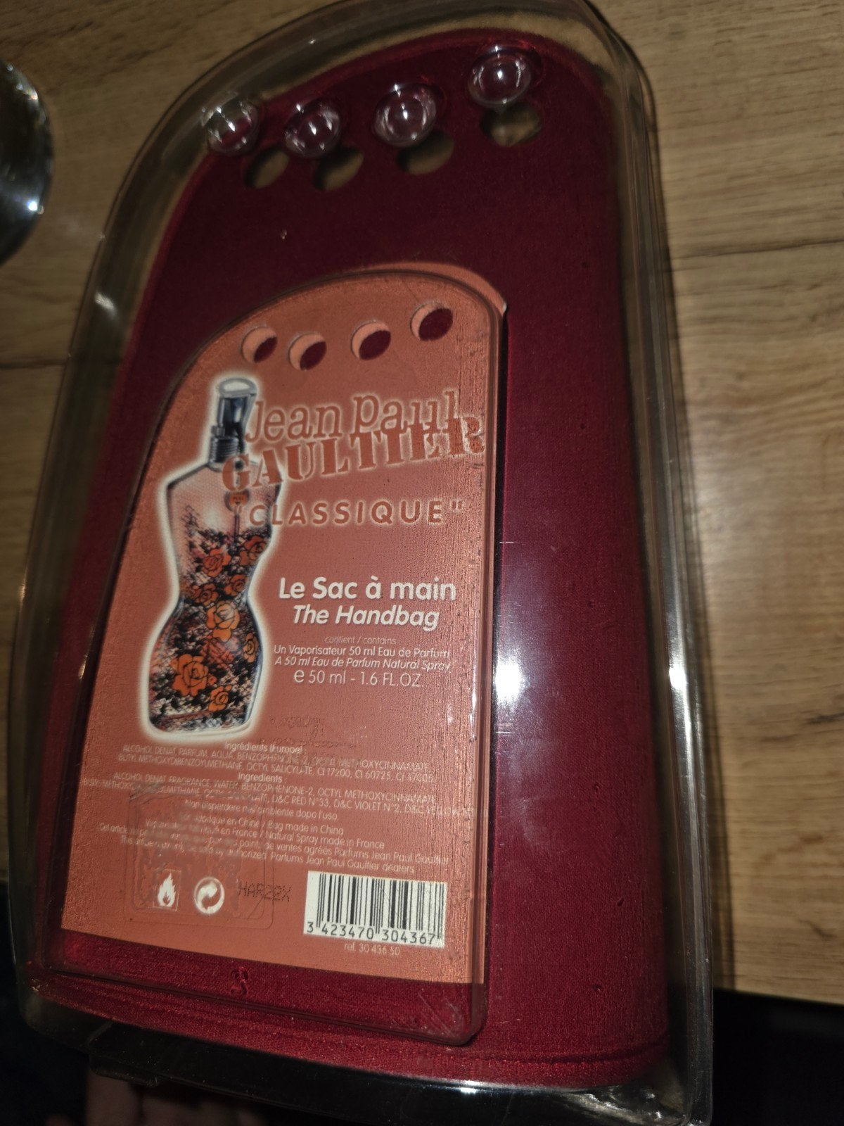 Jean Paul Gaultier Classique Le Sac a main EDP 50ml, Ophalen of Verzenden, Parfumfles, Gevuld