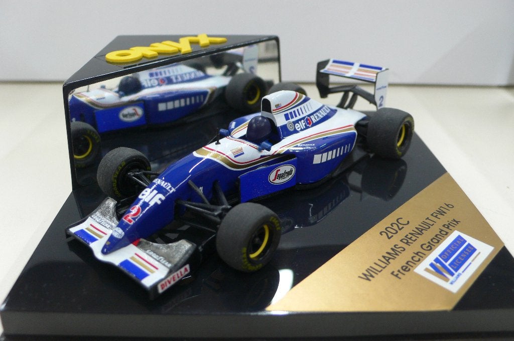 williams renault fw16 franse grand prix onyx #202c  1/43, Verzenden, Nieuw, Auto, Overige merken