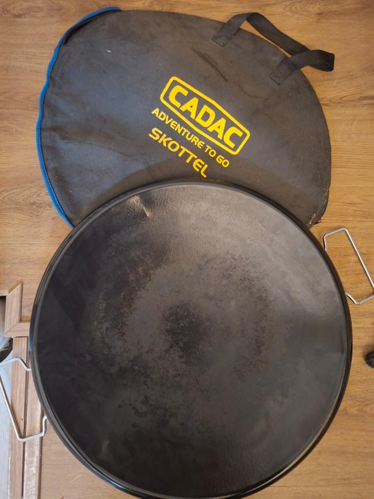 Cadac Skottelbraai met draagtas - Gebruikt, Ophalen of Verzenden, Gebruikt