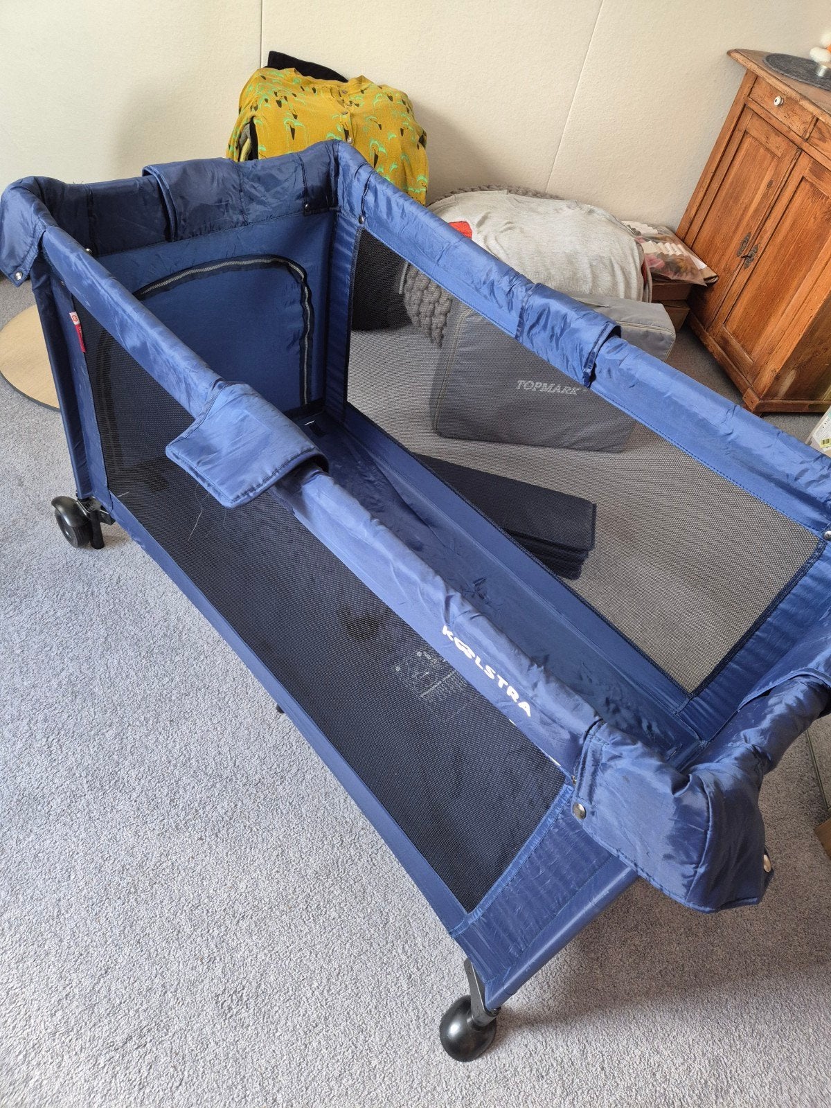 Koolstra Travelsleeper campingbedje, Ophalen, Gebruikt, Overige merken