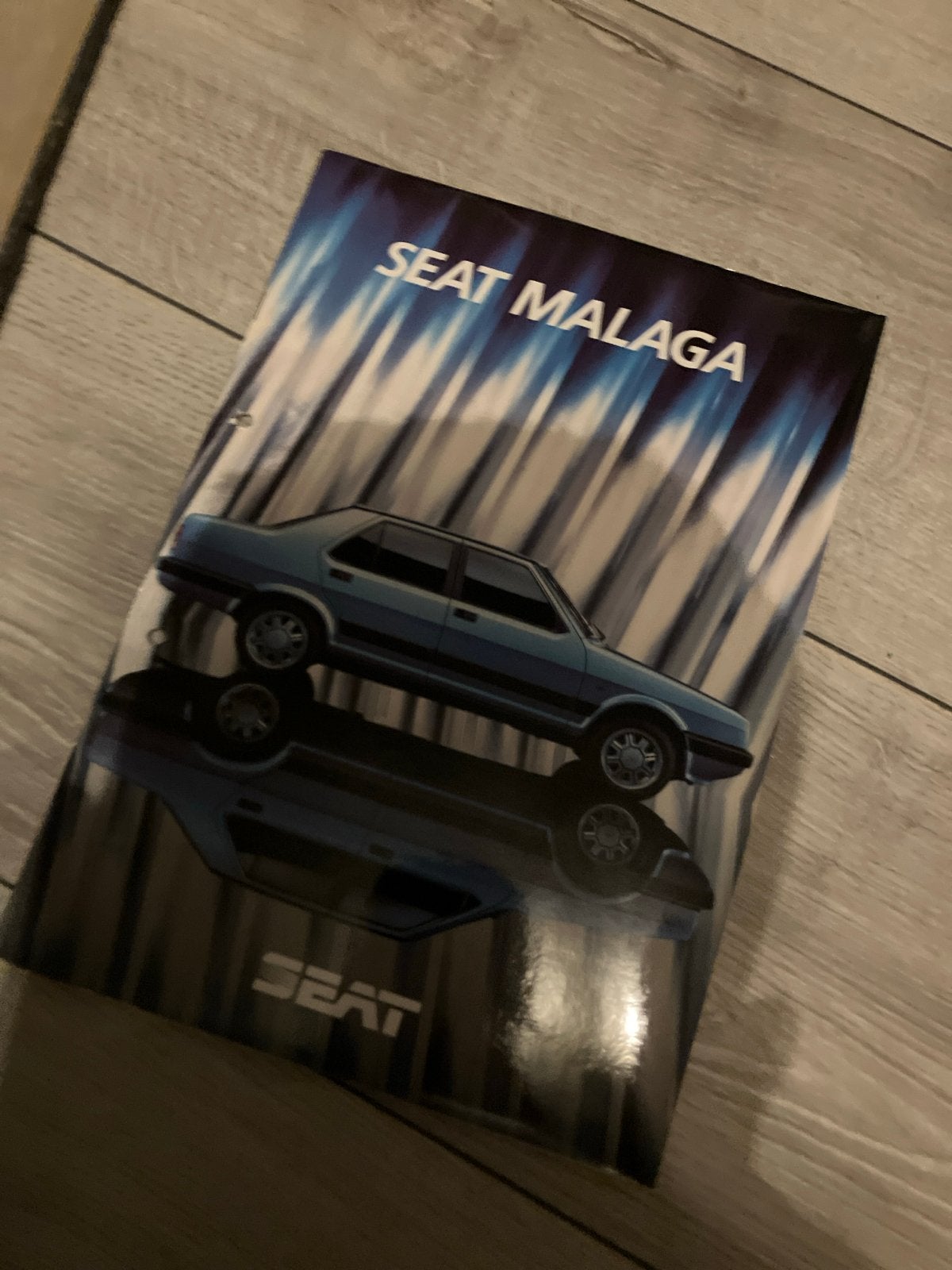 SEAT Malaga Brochure - Origineel uit de jaren '80, Ophalen of Verzenden, Zo goed als nieuw