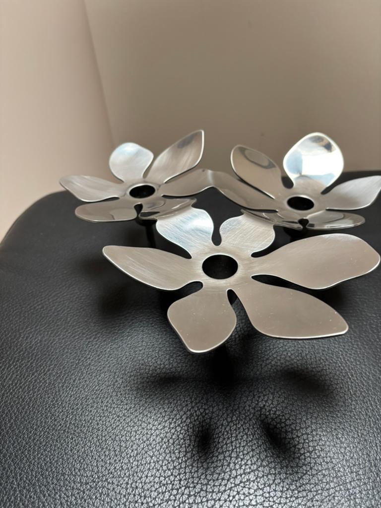 Ikea vintage kandelaar ontwerper Monika Mulder, Ophalen of Verzenden, Gebruikt, Metaal