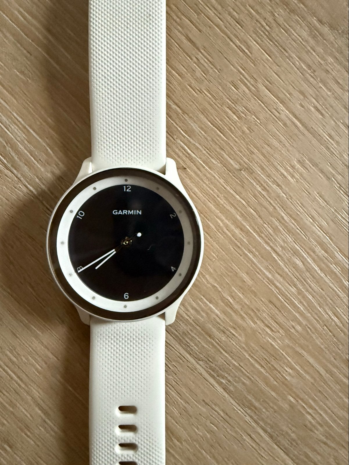 Garmin Vívomove Sport Hybride Smartwatch Wit, Ophalen, Hartslag, Wit, Zo goed als nieuw