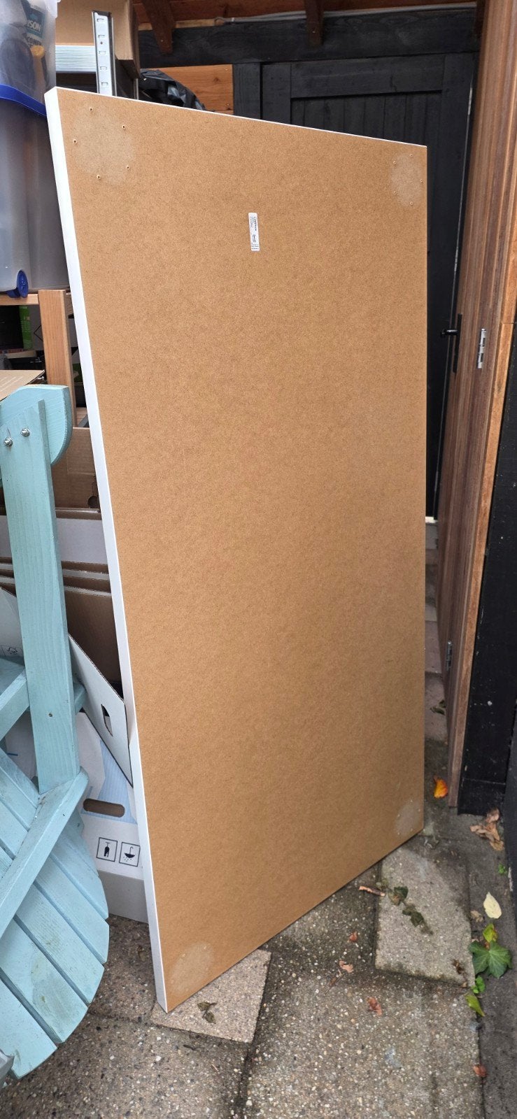 Ikea bureau Linnmon / Adils, Ophalen, 150 cm, Spaanplaat of MDF, Zo goed als nieuw