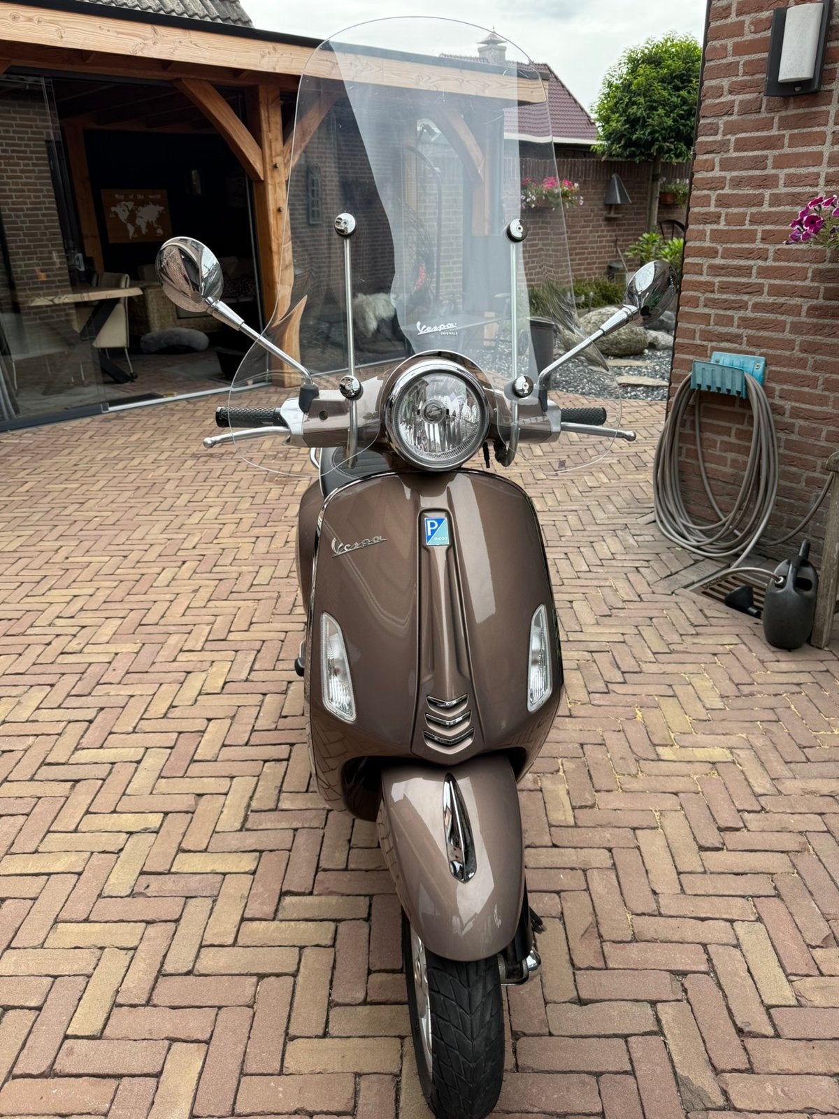 Vespa Primavera, Fietsen en Brommers, Scooters | Vespa, Ophalen, Overige modellen, Maximaal 45 km/u, Zo goed als nieuw