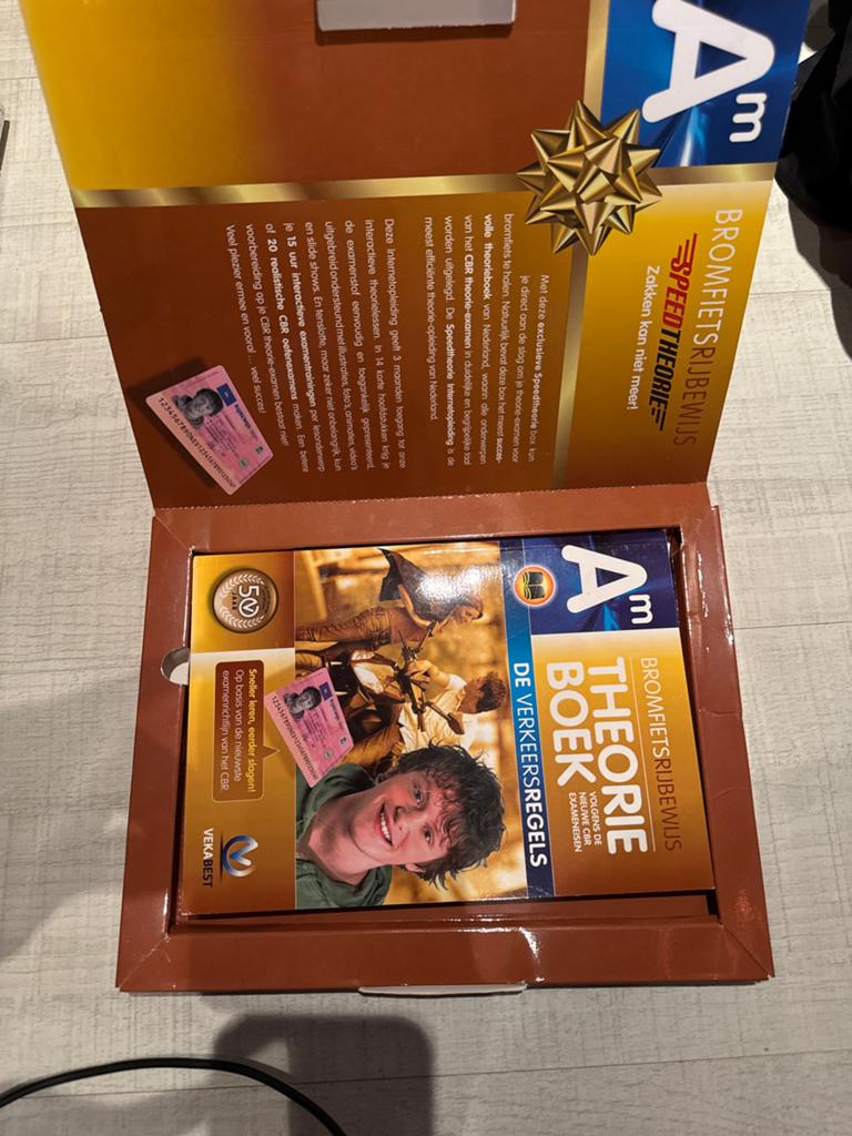 AM Rijbewijs Theorie Boek - Bromfietsrijbewijs Speedtheorie, Ophalen, Gelezen, Overige niveaus