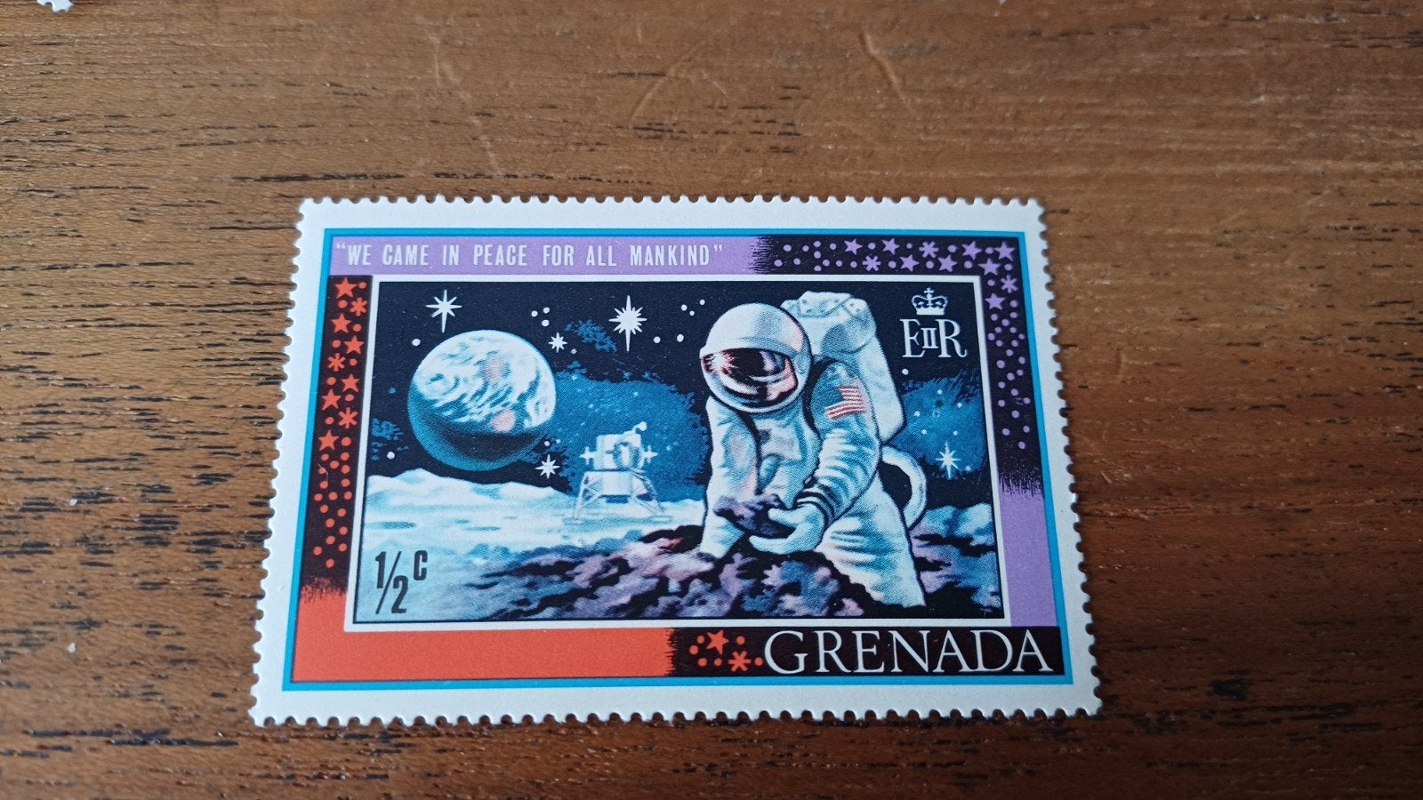 Grenada, 1970, maanlanding, Ophalen of Verzenden, Postfris, Overige thema's