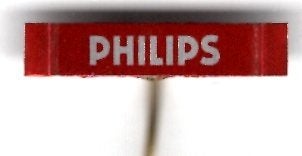 Philips electronika blik speldje ( V_181), Verzenden, Zo goed als nieuw, Sport, Speldje of Pin