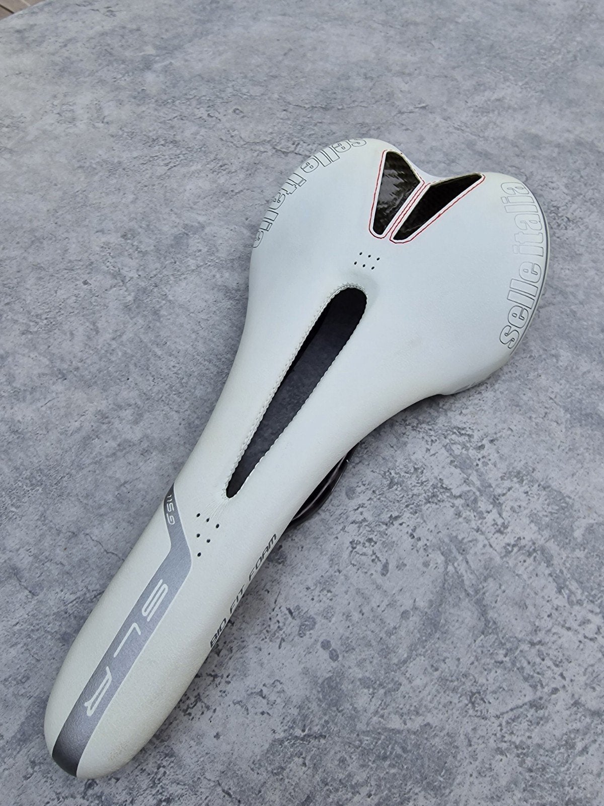 Selle Italia SLR Bio Fit Form Zadel - Wit, Ophalen, Nieuw, Selle Italia, Zadel