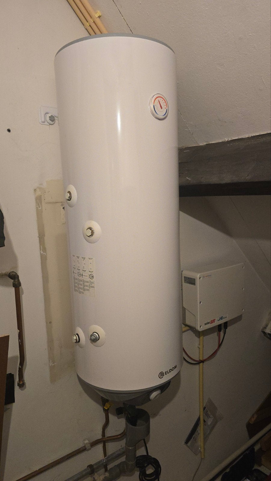 Boiler defect elektrisch ELDOM Green LINE 80 liter, Gebruikt, 20 tot 100 liter, Minder dan 3 jaar oud, Boiler