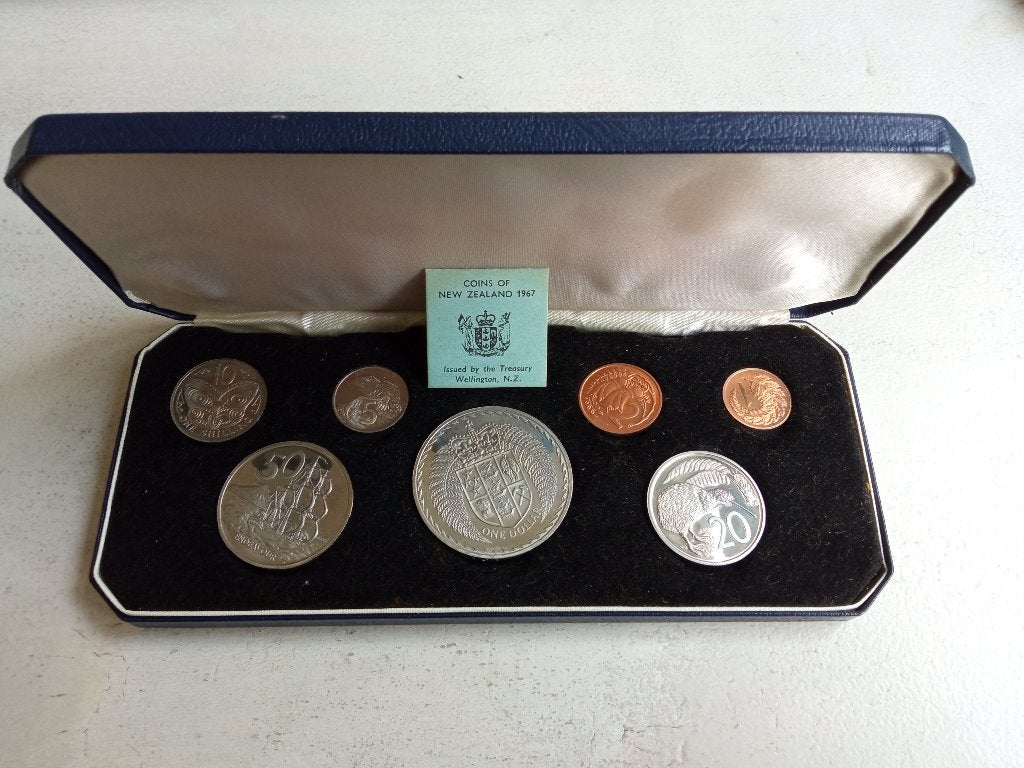 Nieuw Zeeland jaarset 1967., Ophalen of Verzenden, Setje