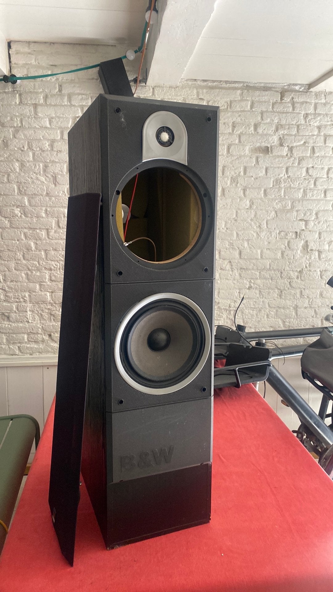 B&W luidsprekers DM580, Audio, Tv en Foto, 150 watt of meer, Stereo speakers, Ophalen of Verzenden, Bowers & Wilkins (B&W)