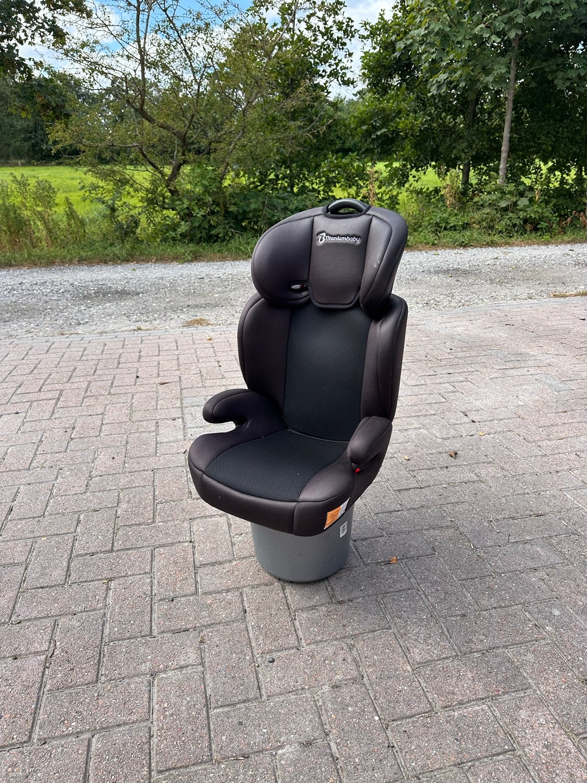 Titanium Baby Kinderzitje isofix 15-36 kg, Kinderen en Baby's, Autostoeltjes, Autogordel of Isofix, 15 t/m 36 kg, Zo goed als nieuw