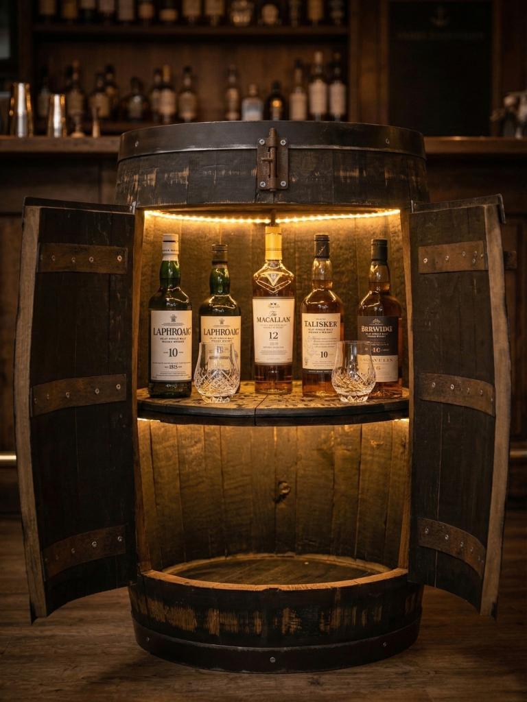 Drankkast | Wijnkast | Whiskykast Original, 15 tot 25 flessen, Nieuw, Barrel Atelier, Ophalen of Verzenden