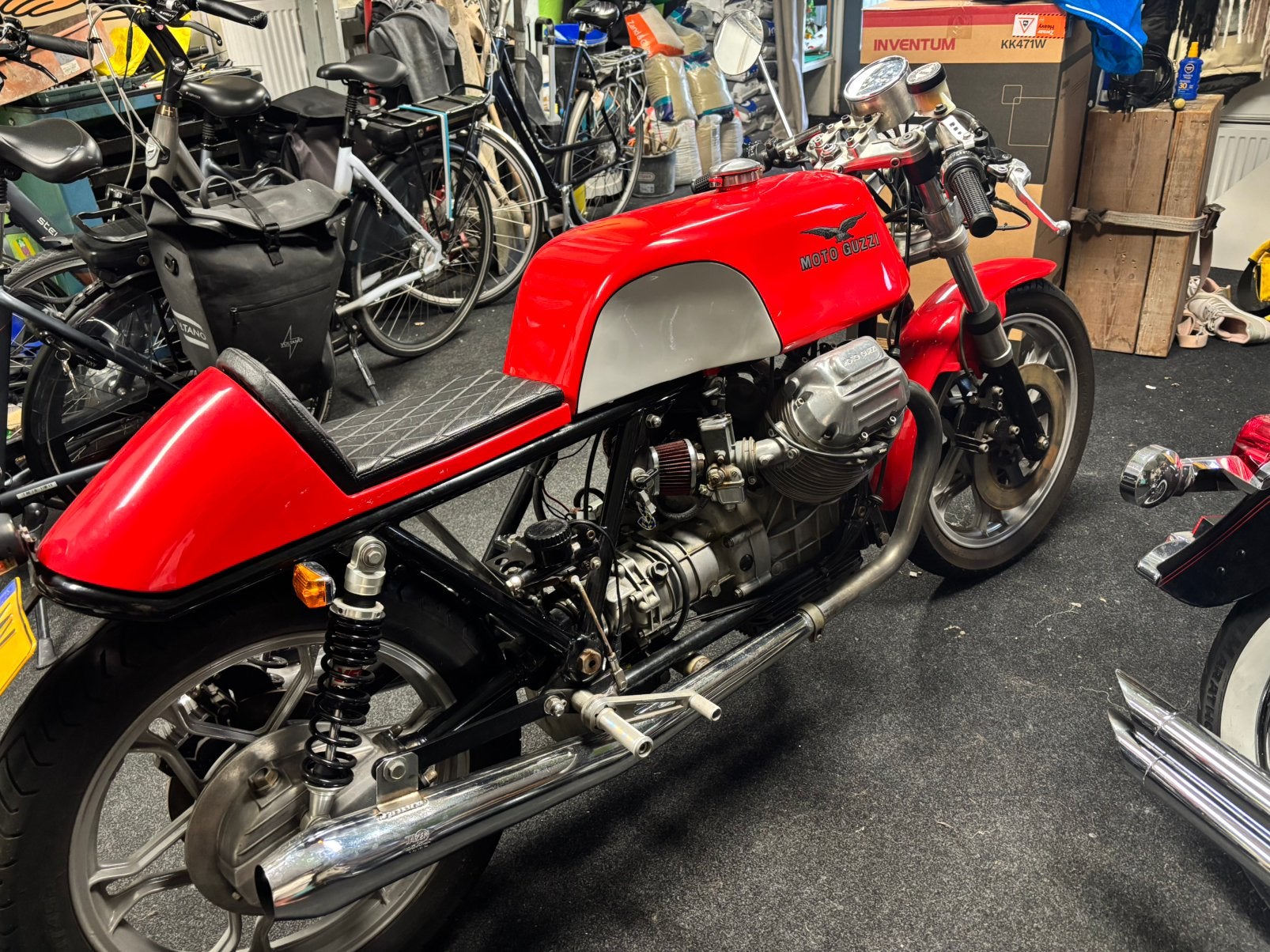 Moto guzzi caferacer, Particulier