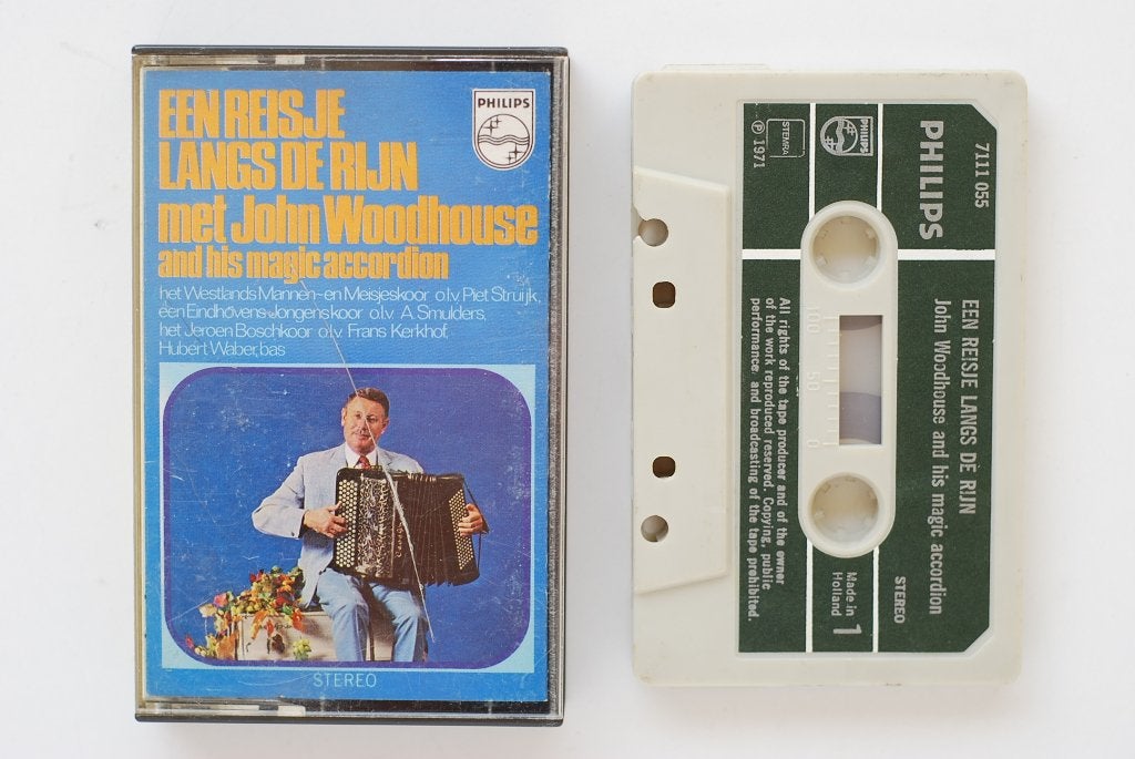 John Woodhouse - Een Reisje Langs De Rijn Cassette 1971, Cd's en Dvd's, Cassettebandjes, Gebruikt, Verzenden, Overige genres, Onbekend