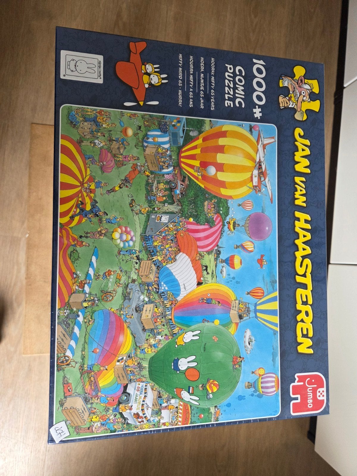 Jan van Haasteren & Nijntje 1000 stukjes - Uniek & Ongeopend, Ophalen of Verzenden, 500 t/m 1500 stukjes, Nieuw, Legpuzzel