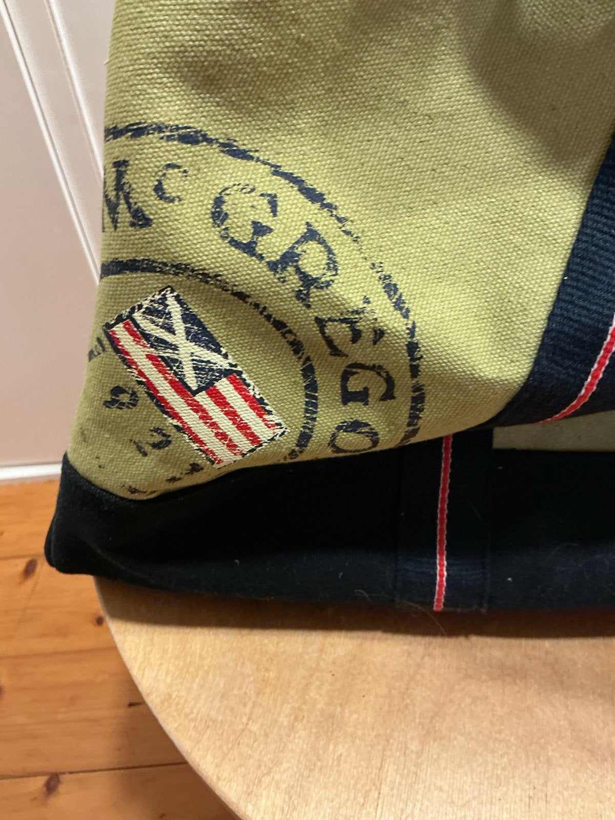 McGregor reistas/sporttas - Groen/Zwart, Sieraden, Tassen en Uiterlijk, 40 tot 60 cm, Gebruikt, 20 tot 30 cm, Ophalen of Verzenden