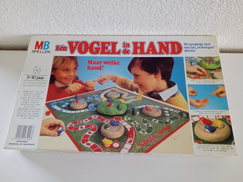 Het Spel : Één Vogel in de Hand, Hobby en Vrije tijd, Ophalen of Verzenden, Gebruikt, MB Spellen