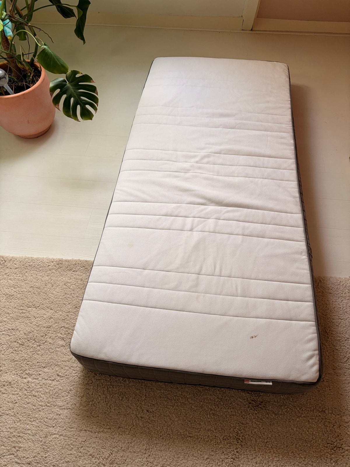 IKEA Morgedal matras - 90x200 cm, Ophalen, Gebruikt, 90 cm, Eenpersoons