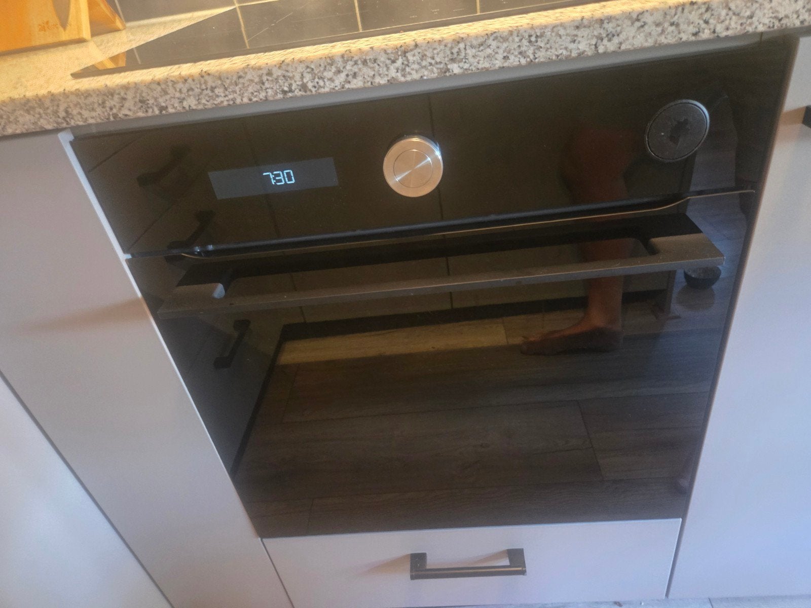 Inbouw Heteluchtoven - Zo goed als nieuw, Witgoed en Apparatuur, Ovens, Ophalen, Overige merken, Hete lucht, 60 cm of meer
