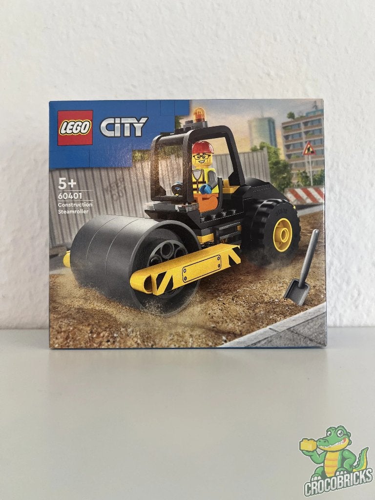 LEGO City 60401 Construction Steamroller, City, Compleet, Verzenden, Lego
