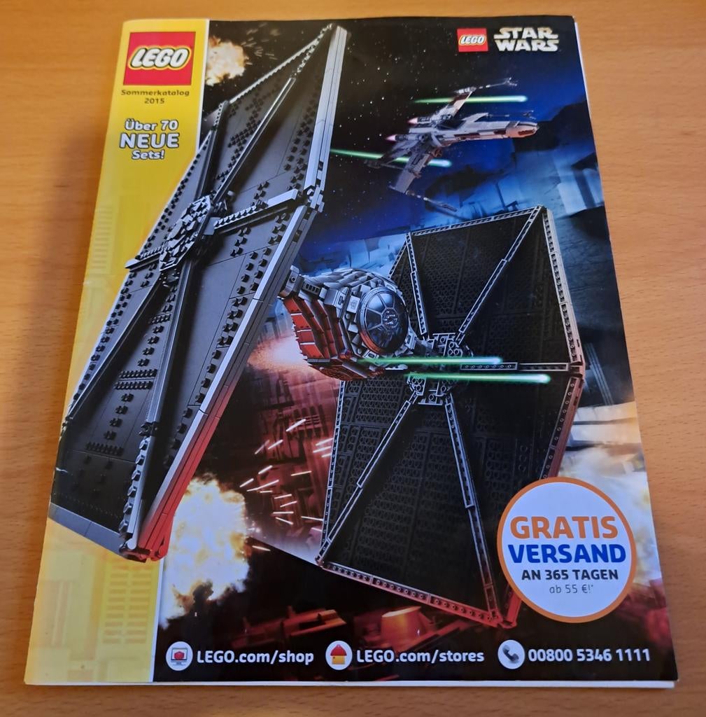 LEGO Star Wars Zomercatalogus 2015 - Duitsland, Gebruikt, Star Wars, Lego, Overige typen