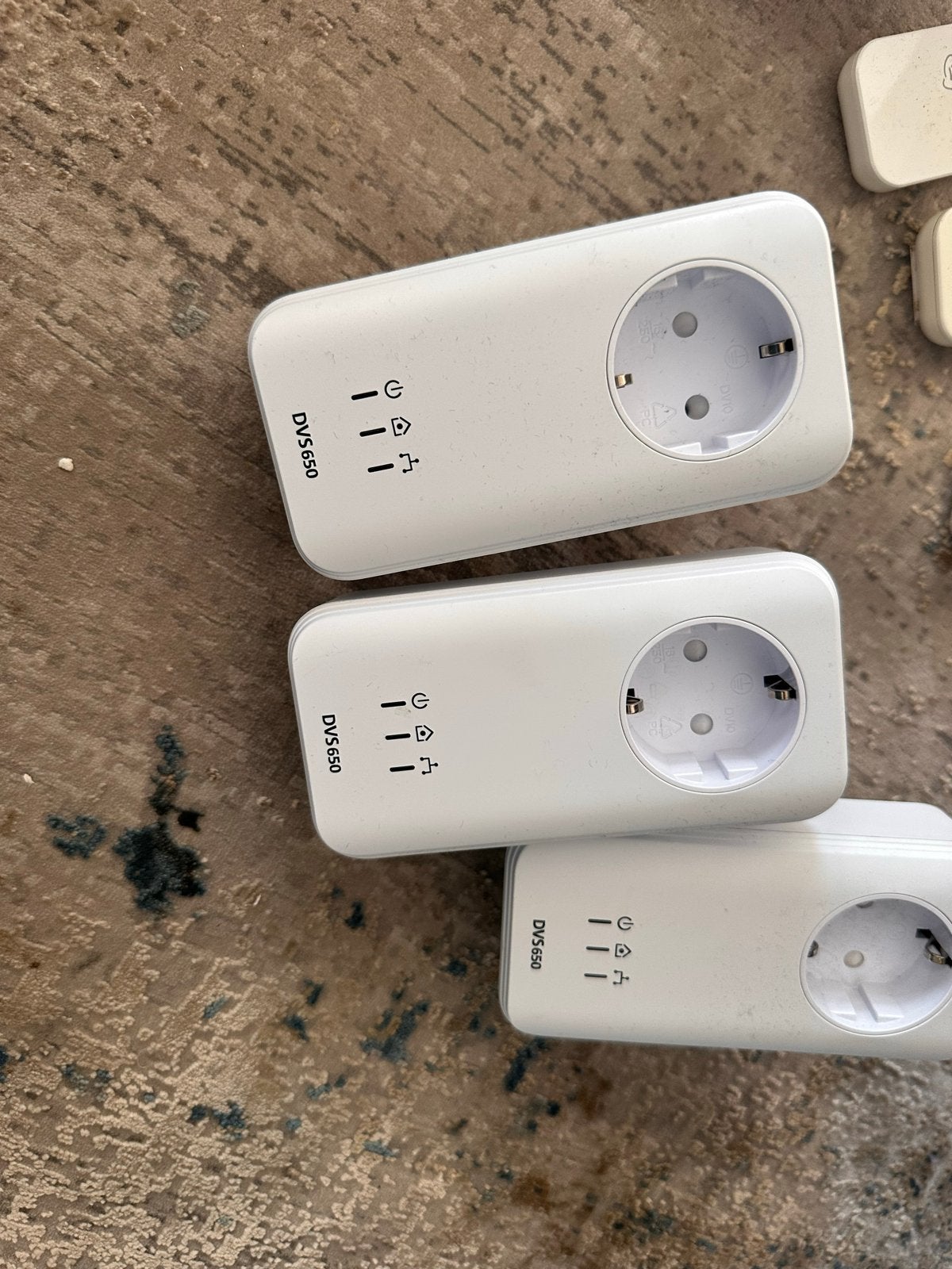 DVS650 Powerline Adapters - Set van 3, Ophalen of Verzenden, Gebruikt