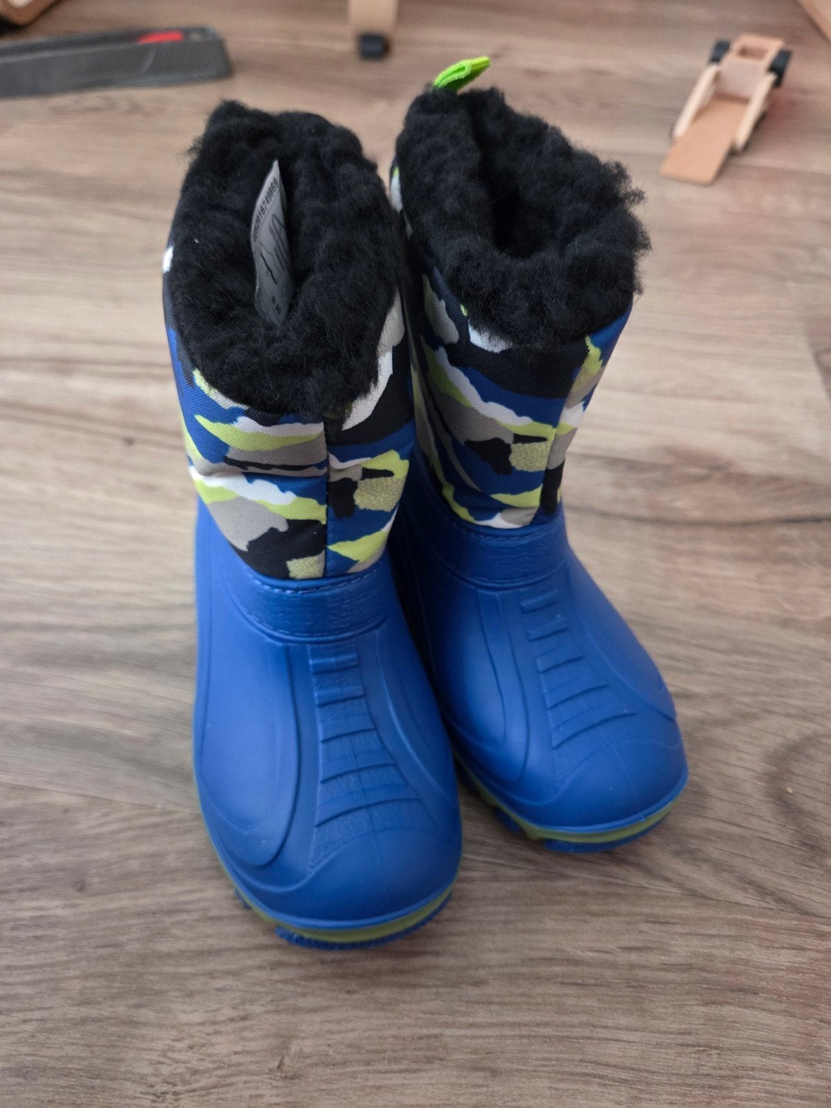 Blauwe kinderlaarzen met camouflageprint (maat 29), Ophalen, Nieuw, Lupilu, Jongen