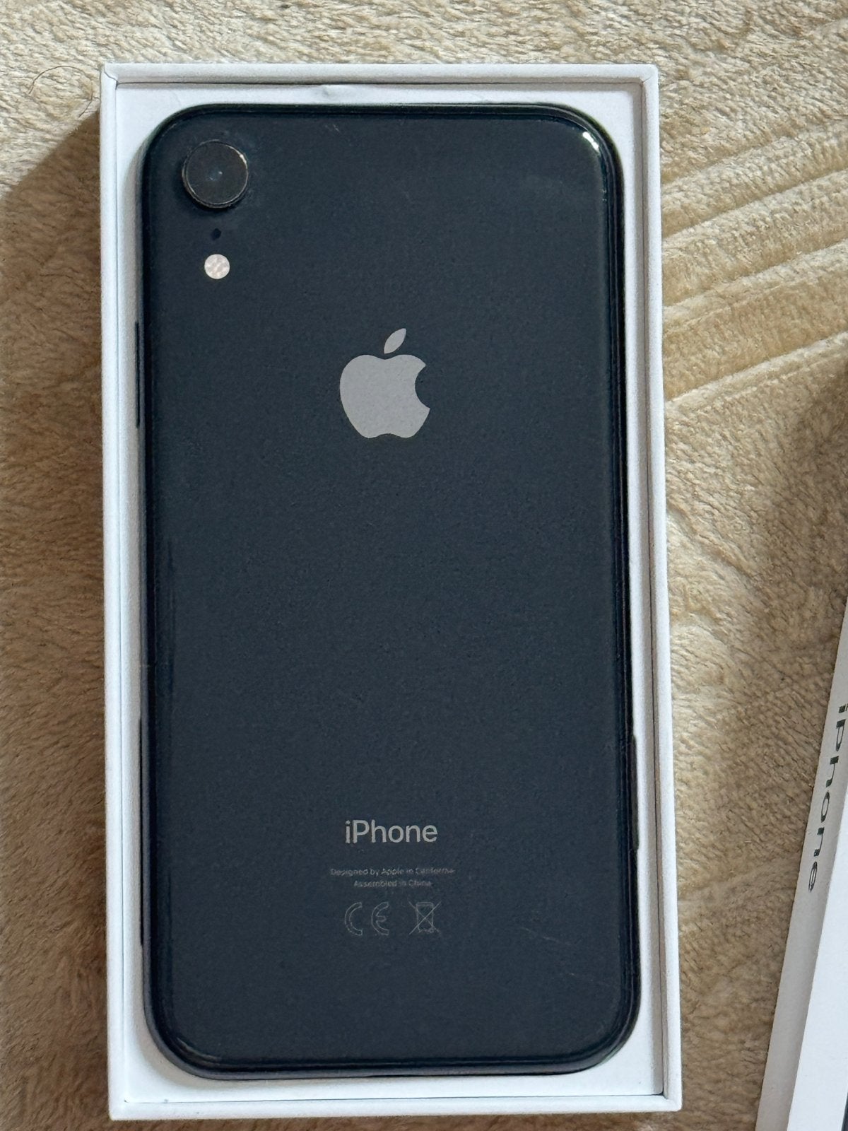 Apple iPhone XR 64GB Zwart - Zo goed als nieuw, Zwart, IPhone XR, Ophalen of Verzenden, Zo goed als nieuw