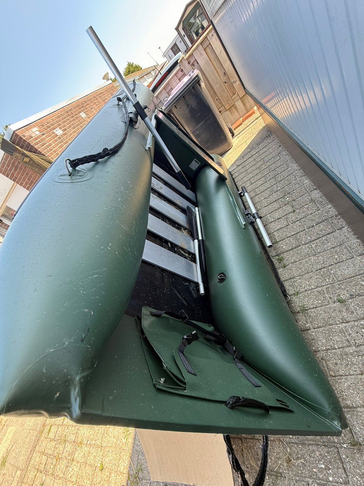 Allroundmarin Opblaasbare boot Laguna 252, aluminium rooster, Watersport en Boten, Ophalen of Verzenden, Zo goed als nieuw, Overige typen