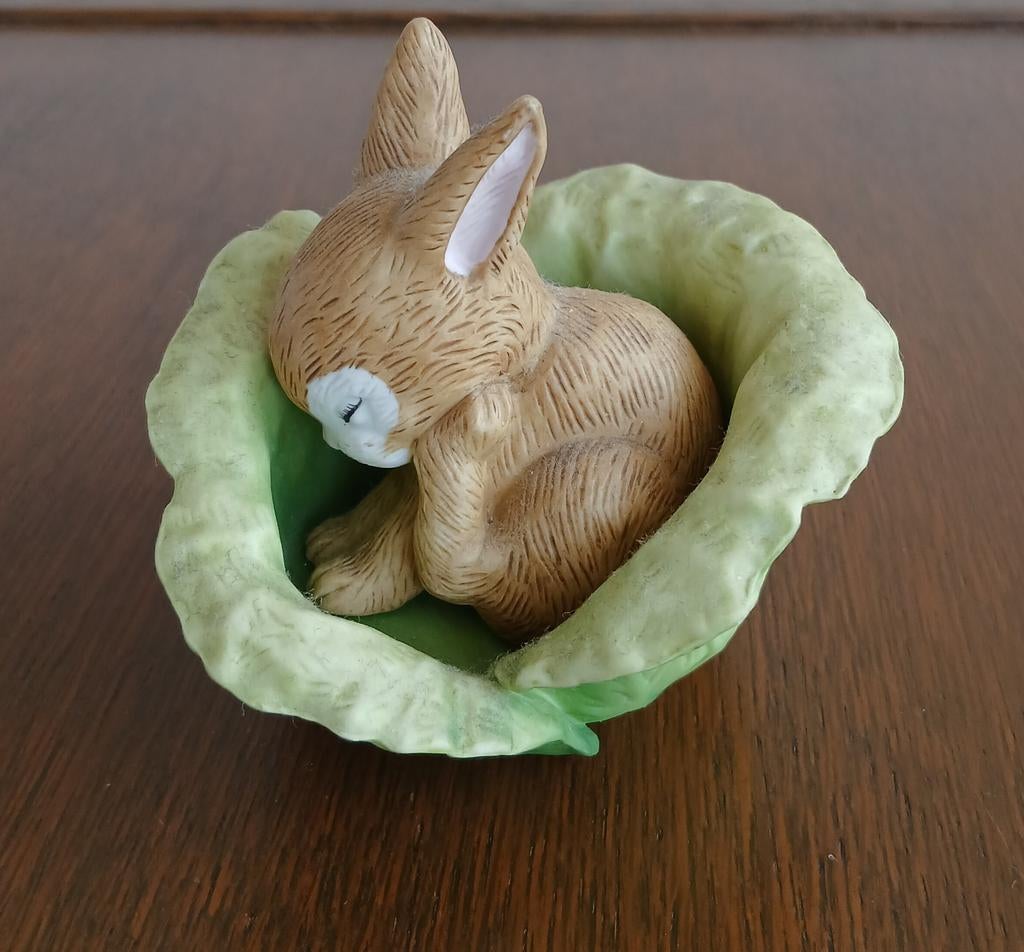 Woodland Surprises Rabbit Franklin Porselein 1984, Ophalen of Verzenden